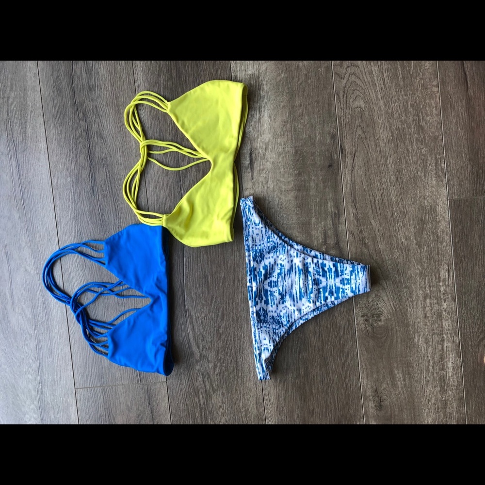 Mikoh three pieces Medium
Banyan & Uluwatu tops